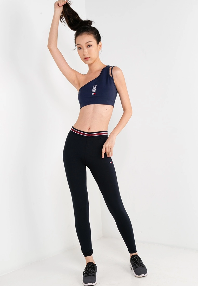 Sport Tape Full Length Leggings - Tommy Hilfiger Apparel - Image 4