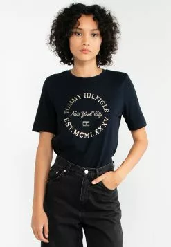 Metallic Logo Tee - Tommy Hilfiger Apparel
