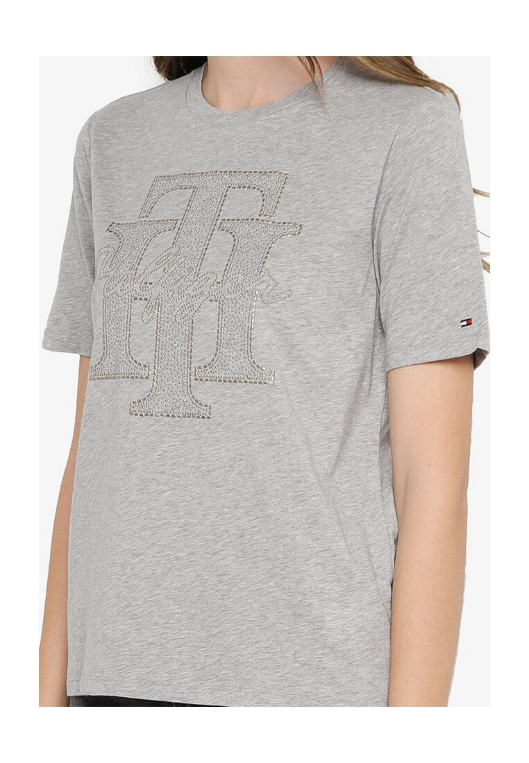 Tommy Hilfiger Regular Crystal Tee - Women's Top - Image 3