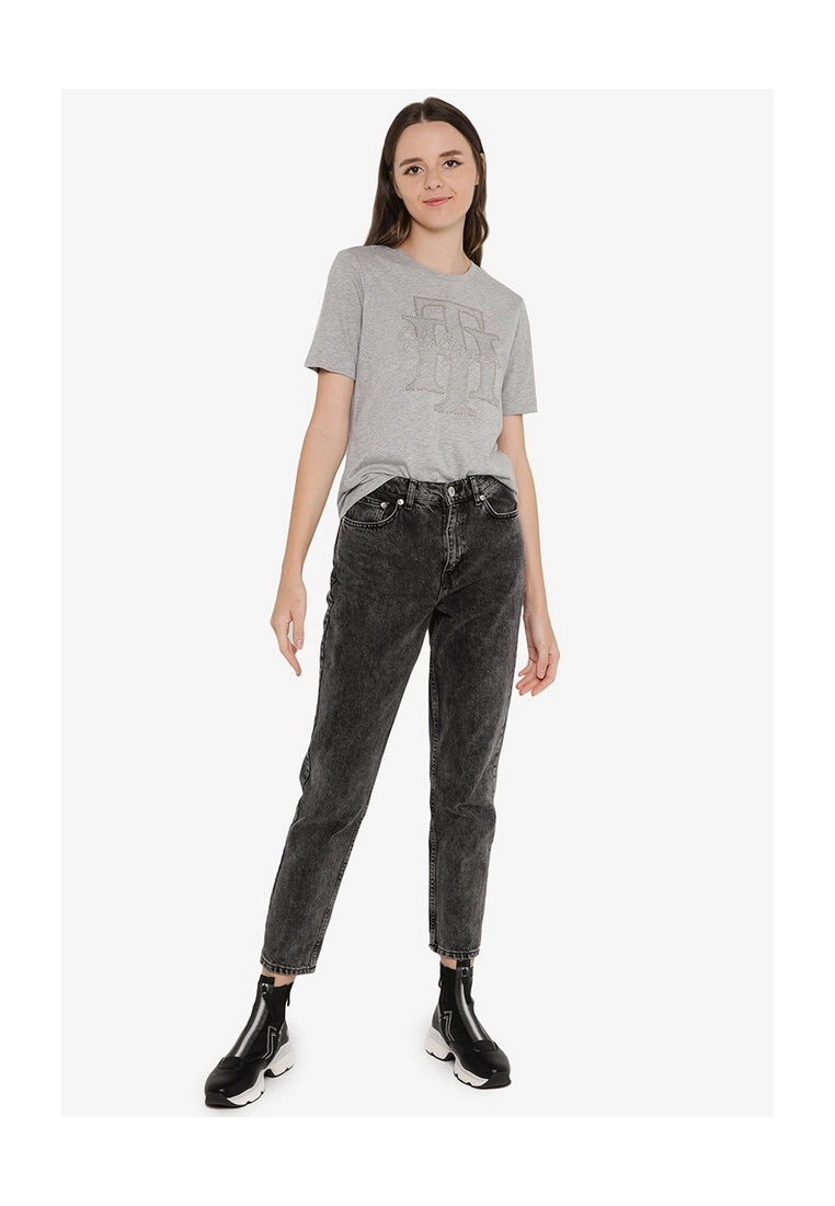 Tommy Hilfiger Regular Crystal Tee - Women's Top - Image 4