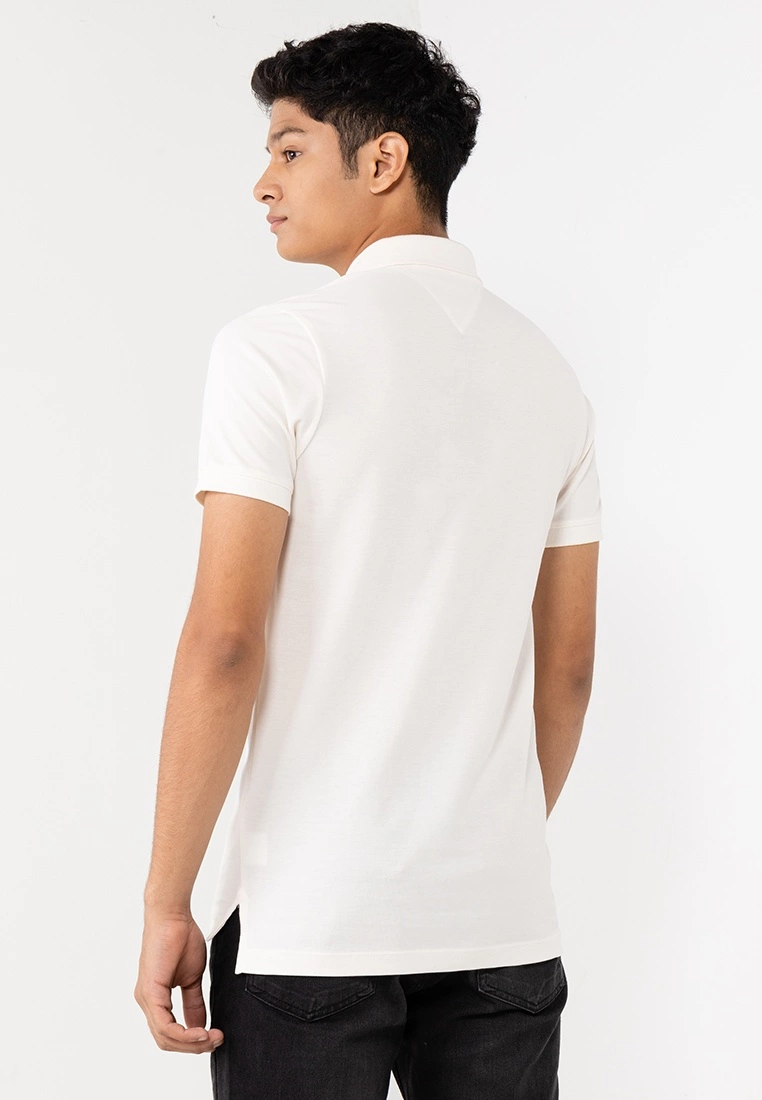 Tommy Hilfiger Signature Placket Slim Fit Polo Shirt - Tommy Jeans - Image 2