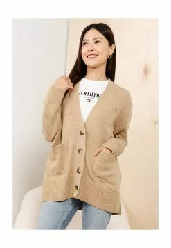 V-Neck Oversized Cardigan - Tommy Hilfiger Apparel