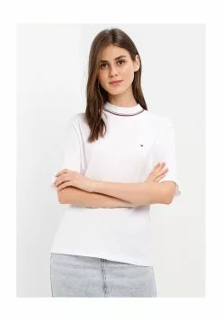 Tommy Hilfiger Relaxed Mock Neck Tee