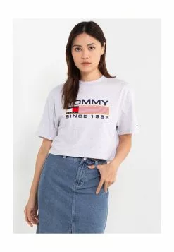 Tommy Hilfiger Modern Oversized Cropped T-Shirt - Tommy Jeans Apparel