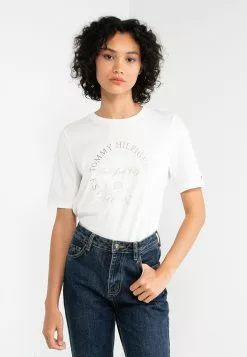 Metallic Logo Tee - Tommy Hilfiger Apparel