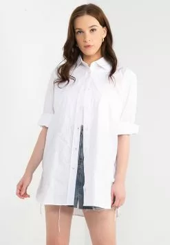 Monogram Oversized Shirt - Tommy Hilfiger Apparel