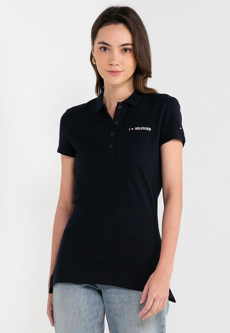 Tommy Hilfiger I Love Hilfiger Slim Polo Shirt