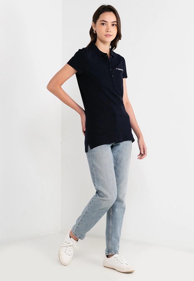 Tommy Hilfiger I Love Hilfiger Slim Polo Shirt - Image 4