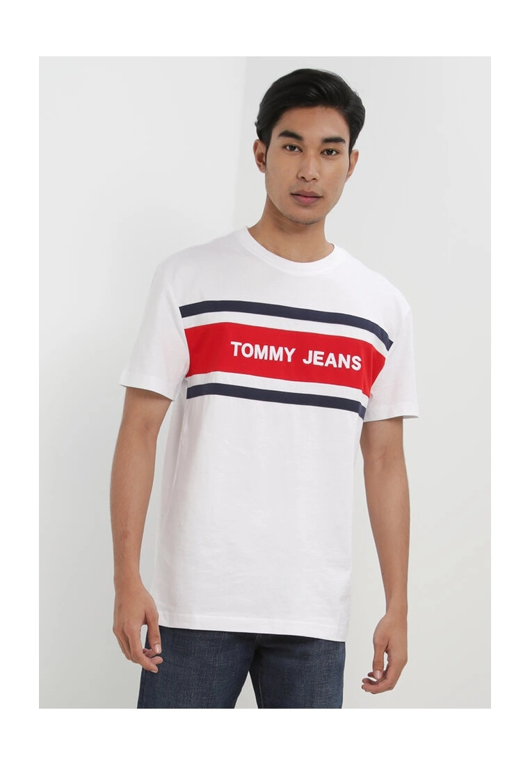 Tommy Hilfiger Badge Boyfriend Shirt - Tommy Jeans