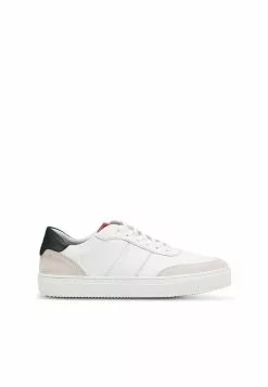 Premium Leather Cupsole Trainers - Tommy Hilfiger Shoes