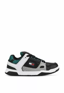 Tommy Hilfiger Leather Low Skate Trainers - Tommy Jeans Footwear