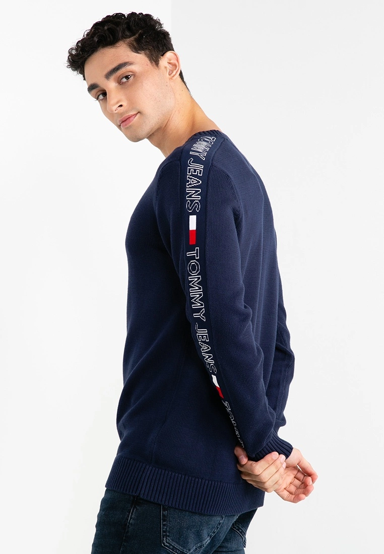 Tommy Hilfiger Tape Sweater - Tommy Jeans - Image 2