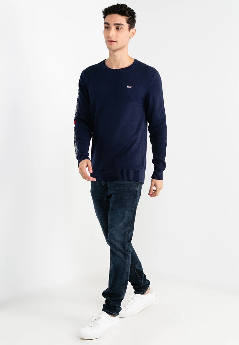 Tommy Hilfiger Tape Sweater - Tommy Jeans - Image 4