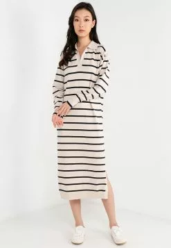 Stripe Polo Sweater Dress - Tommy Hilfiger Apparel