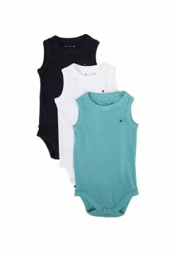 3-Packs Rib Knit Bodysuit Gift Set - Tommy Hilfiger