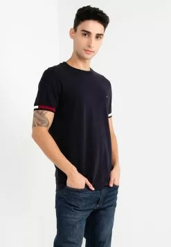 Tommy Hilfiger Pique Flag Cuff Tee