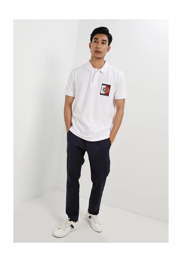 Tommy Hilfiger Icon Badge Regular Polo Shirt - Image 4