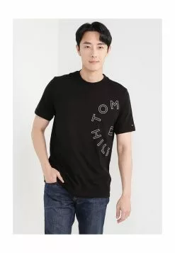 Logo Mouline Regular Tee - Tommy Hilfiger