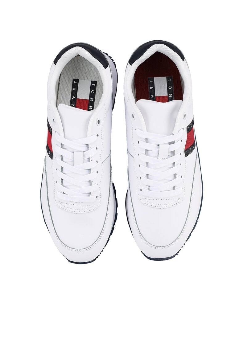 Tommy Hilfiger Leather Runner Tjm Ess - Tommy Jeans - Image 4