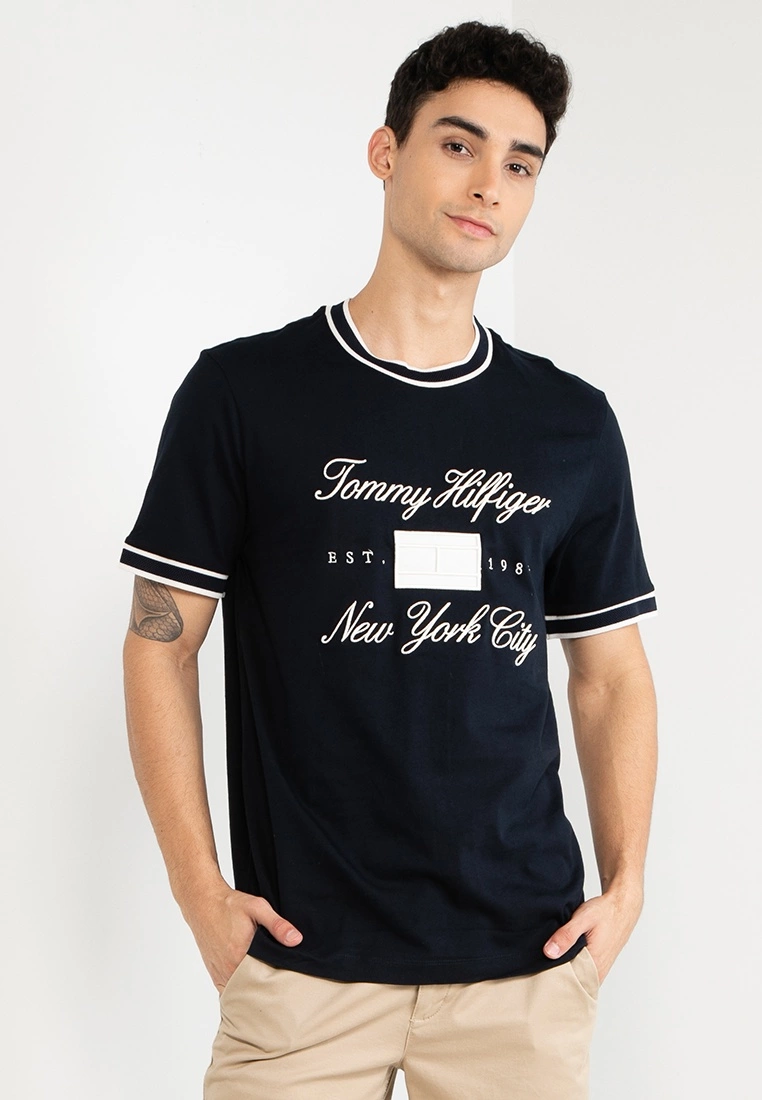 Mixed Type Birdseye T-Shirt - Tommy Hilfiger Apparel