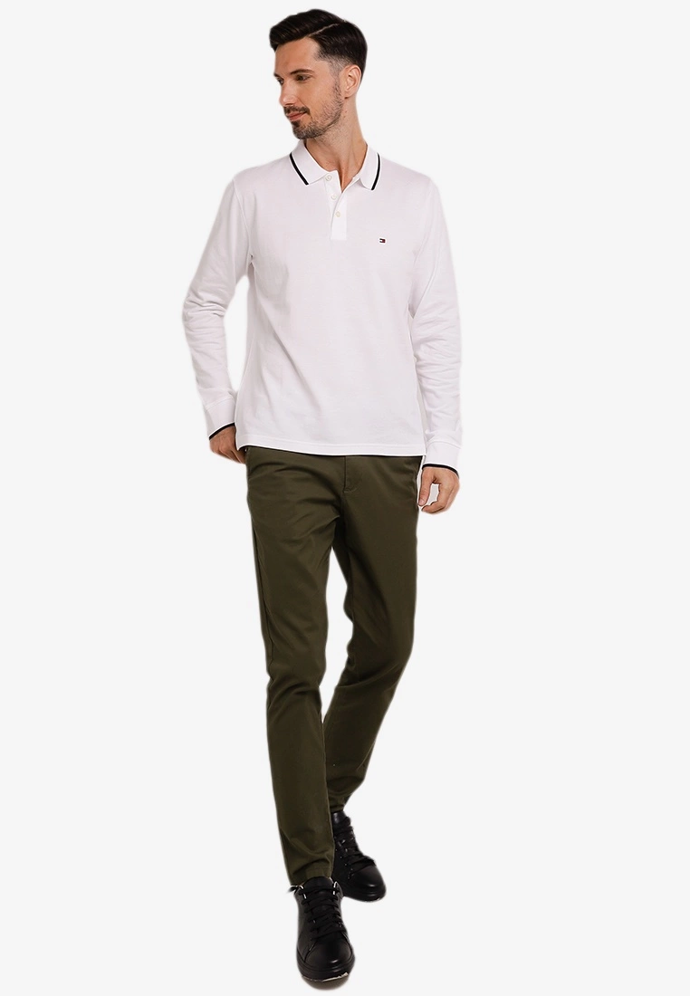 Tommy Hilfiger Basic Tipped Regular Ls Polo - Image 4