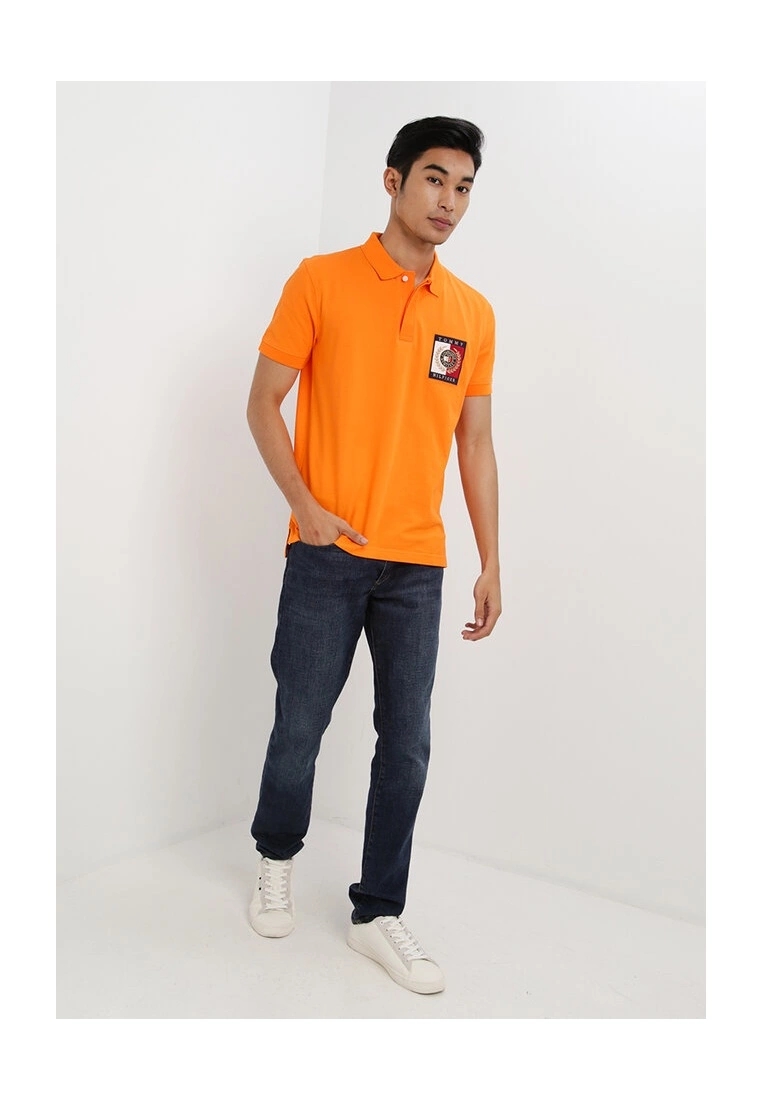 Tommy Hilfiger Icon Badge Regular Polo Shirt - Image 4