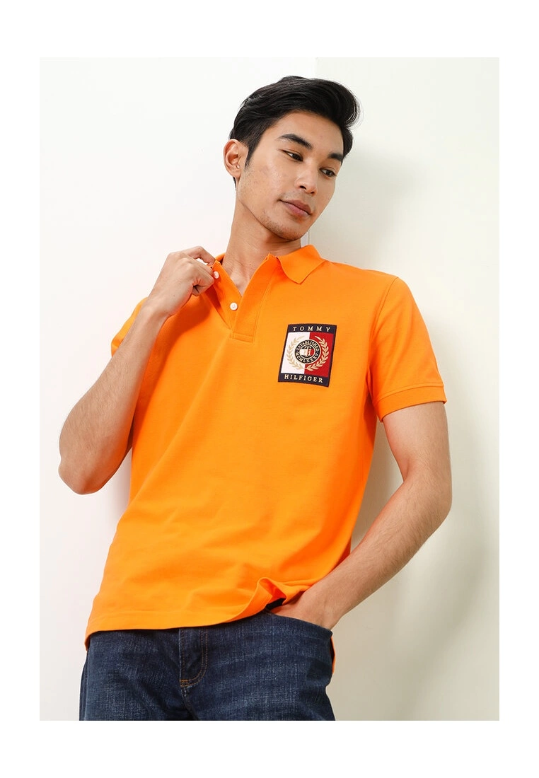 Tommy Hilfiger Icon Badge Regular Polo Shirt - Image 5