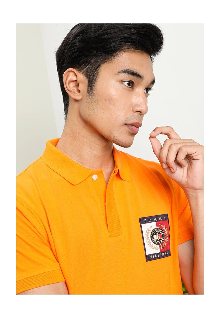 Tommy Hilfiger Icon Badge Regular Polo Shirt - Image 7