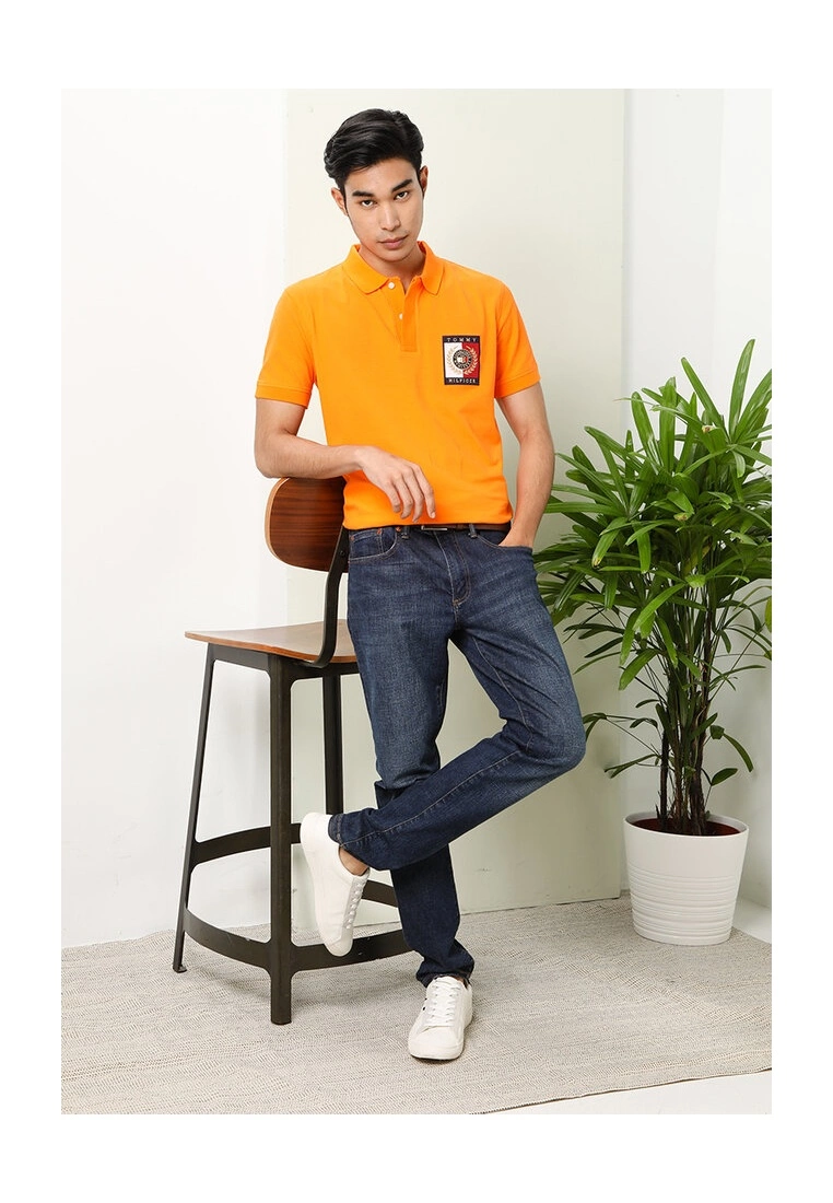 Tommy Hilfiger Icon Badge Regular Polo Shirt - Image 8