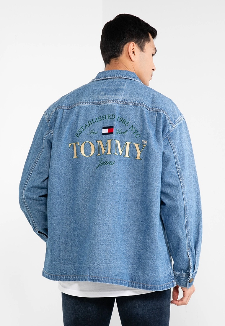 Oversized Shirt Jacket - Tommy Hilfiger Apparel - Image 2