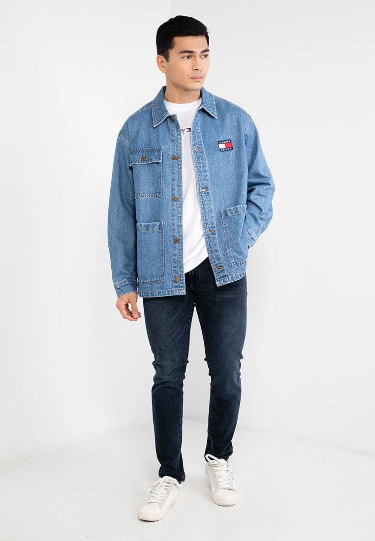 Oversized Shirt Jacket - Tommy Hilfiger Apparel - Image 4