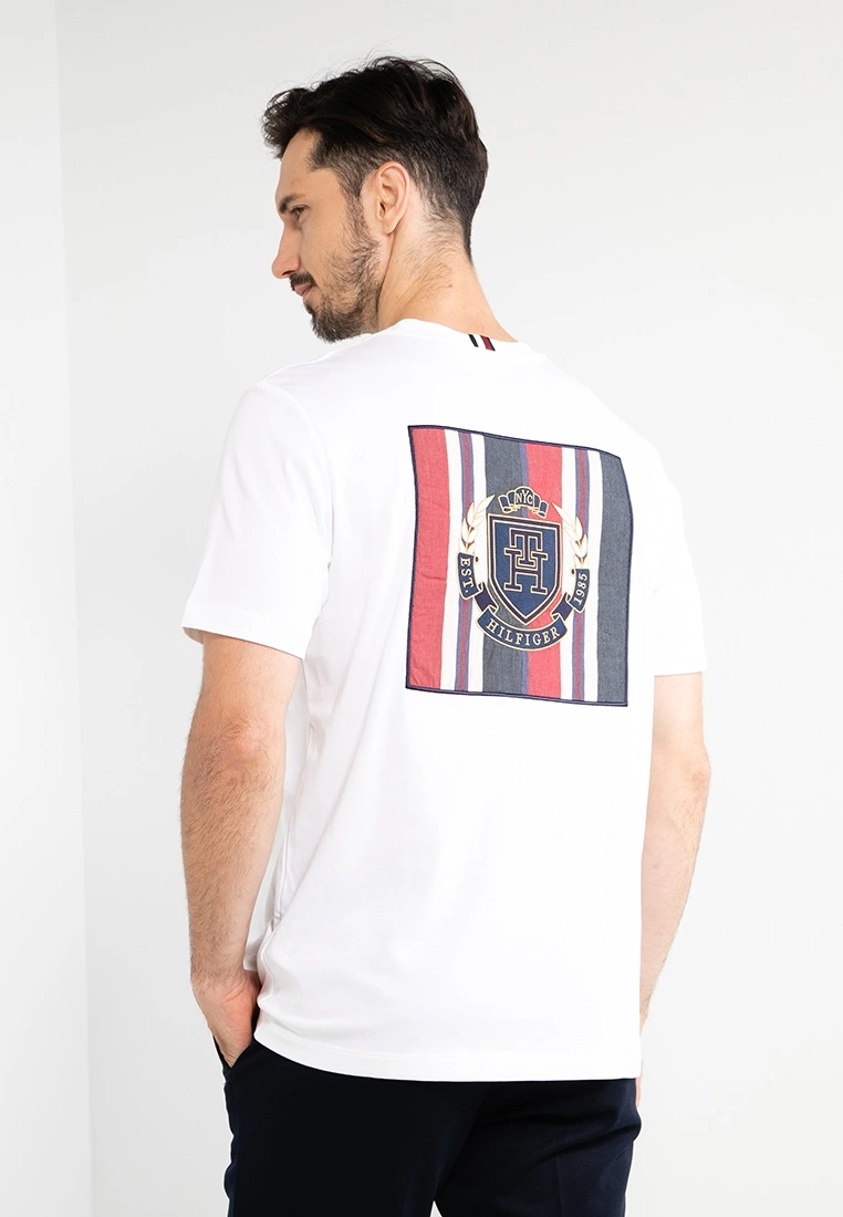 Tommy Hilfiger Im Back Patch Icon Tee - Image 2
