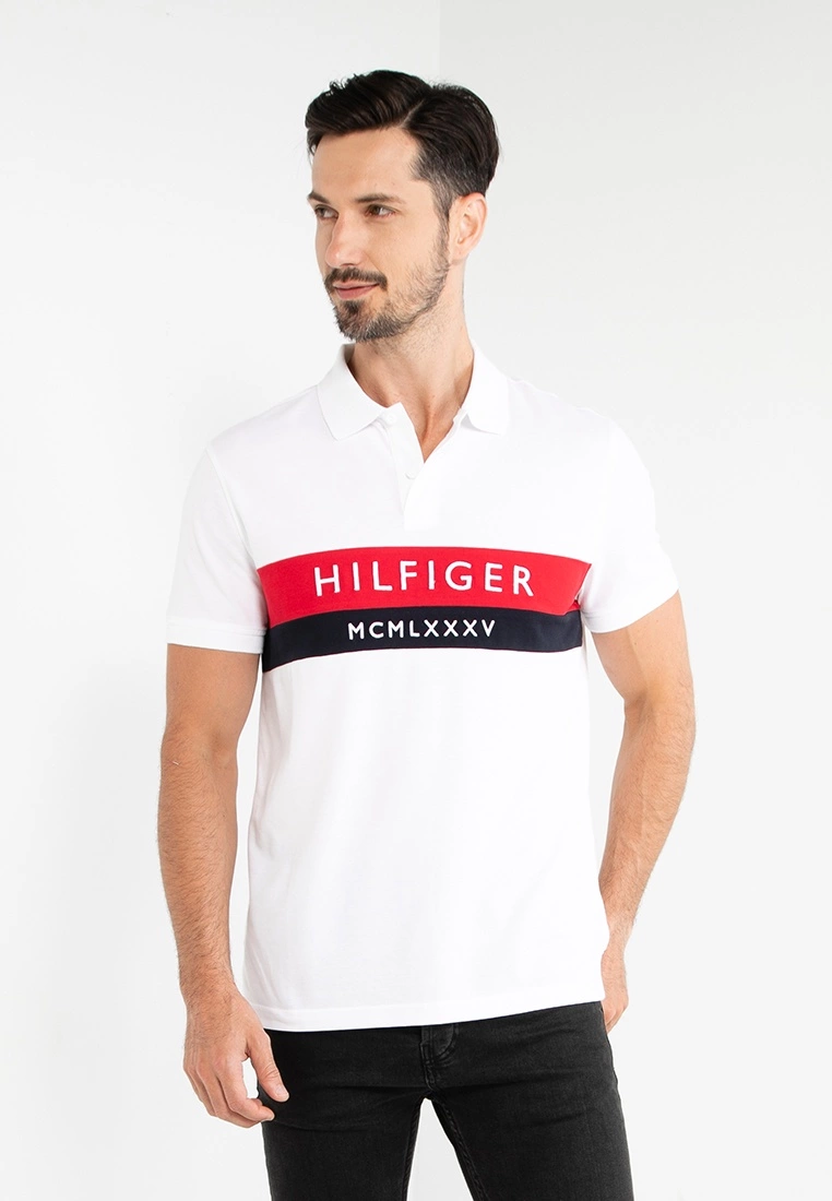 Logo Embroidery Regular Fit Polo Shirt - Tommy Hilfiger Apparel