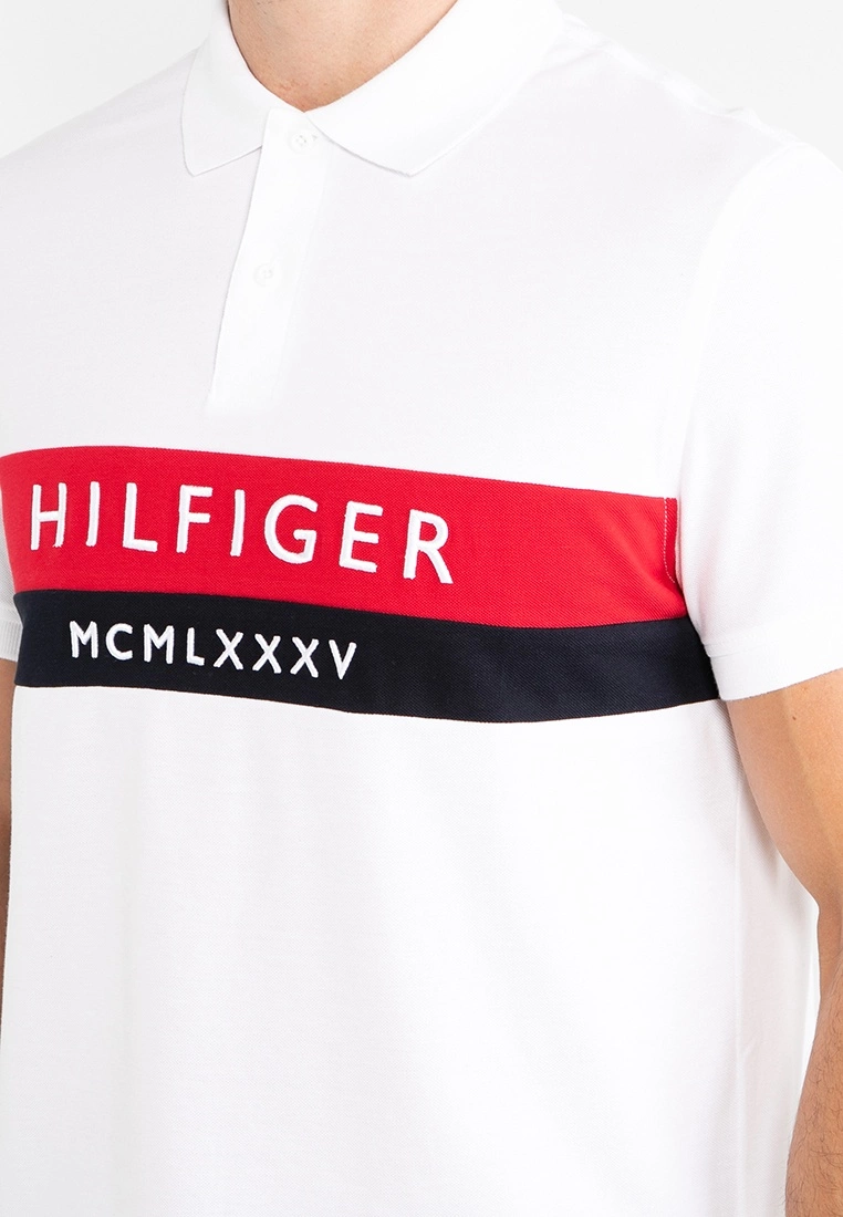 Logo Embroidery Regular Fit Polo Shirt - Tommy Hilfiger Apparel - Image 3