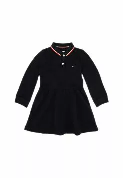 Solid Polo Long Sleeves Pique Dress - Tommy Hilfiger