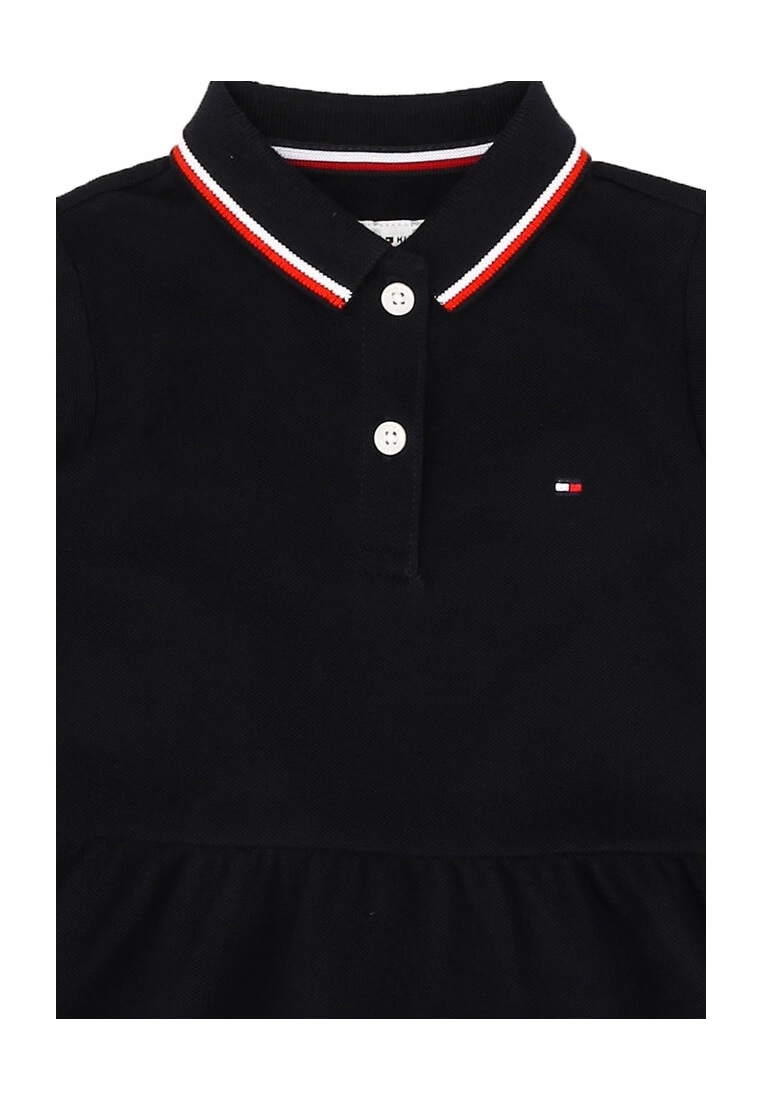 Solid Polo Long Sleeves Pique Dress - Tommy Hilfiger - Image 3